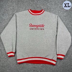 Vintage 90’s Sunnyside Grizzlies Embroidered Crewneck Sweatshirt